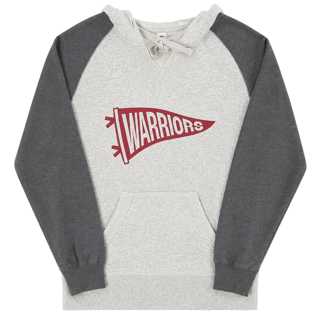 Women's Maroon Pennant Hoodie