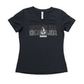 Ladies V-Neck Split T-Shirt
