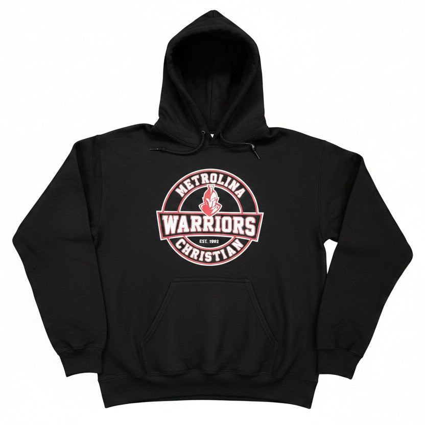 Black Warriors Circle Hoodie