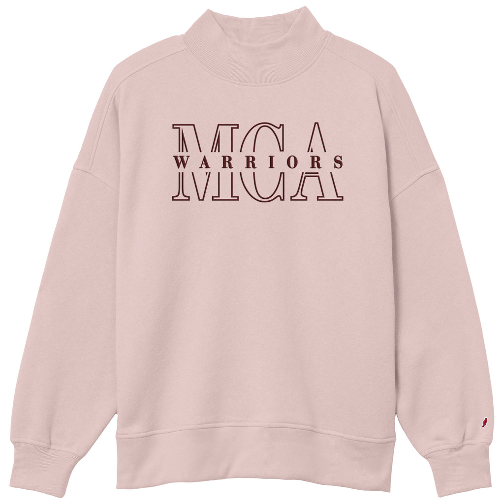 Diana Mock Neck Sweatshirt