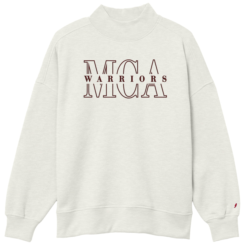 Diana Mock Neck Sweatshirt